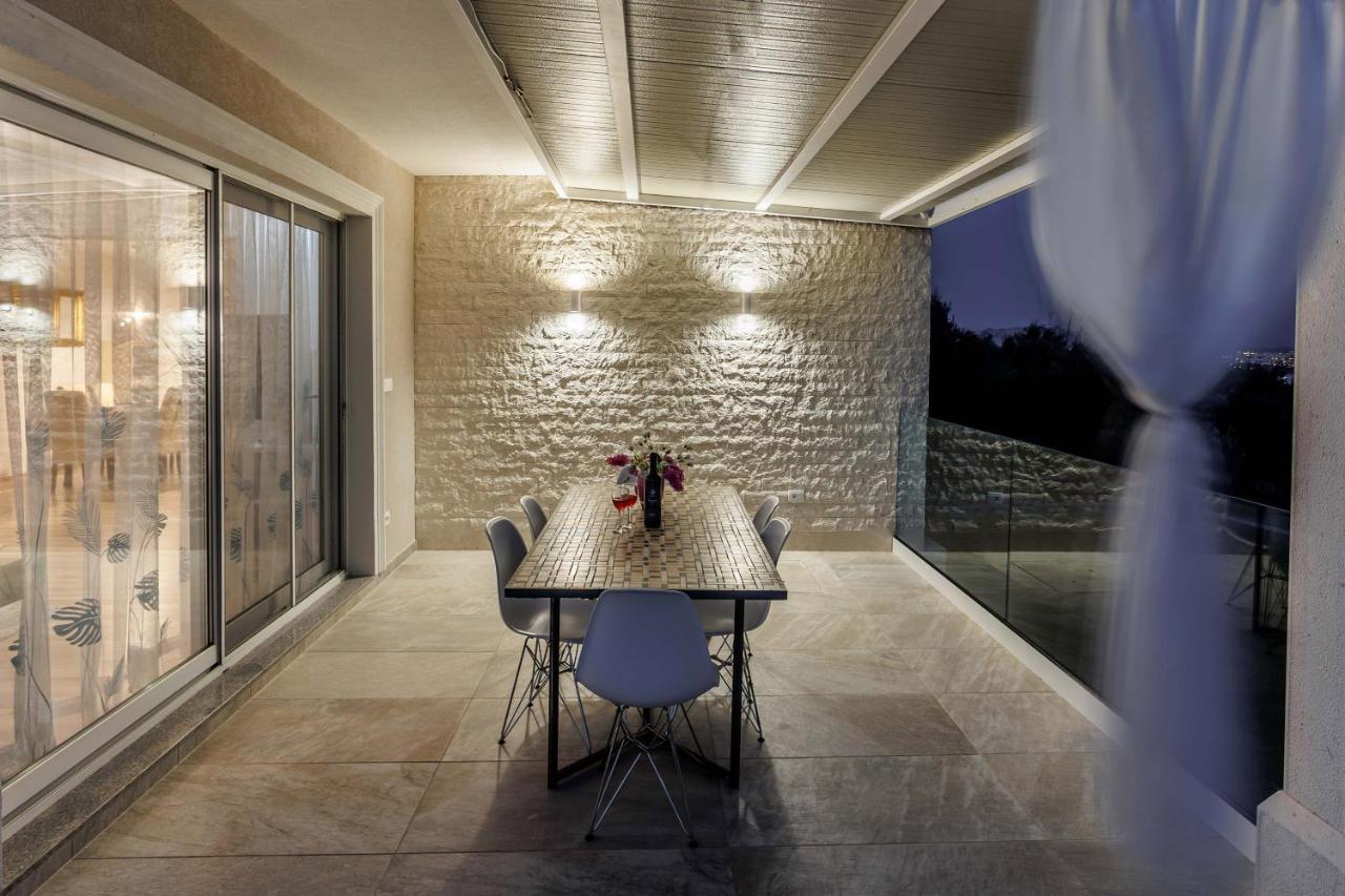 Dalmatina Hill House - Private Pool, Sea And Hill View, Rooftop Terrace, Free Parking Villa Kastela