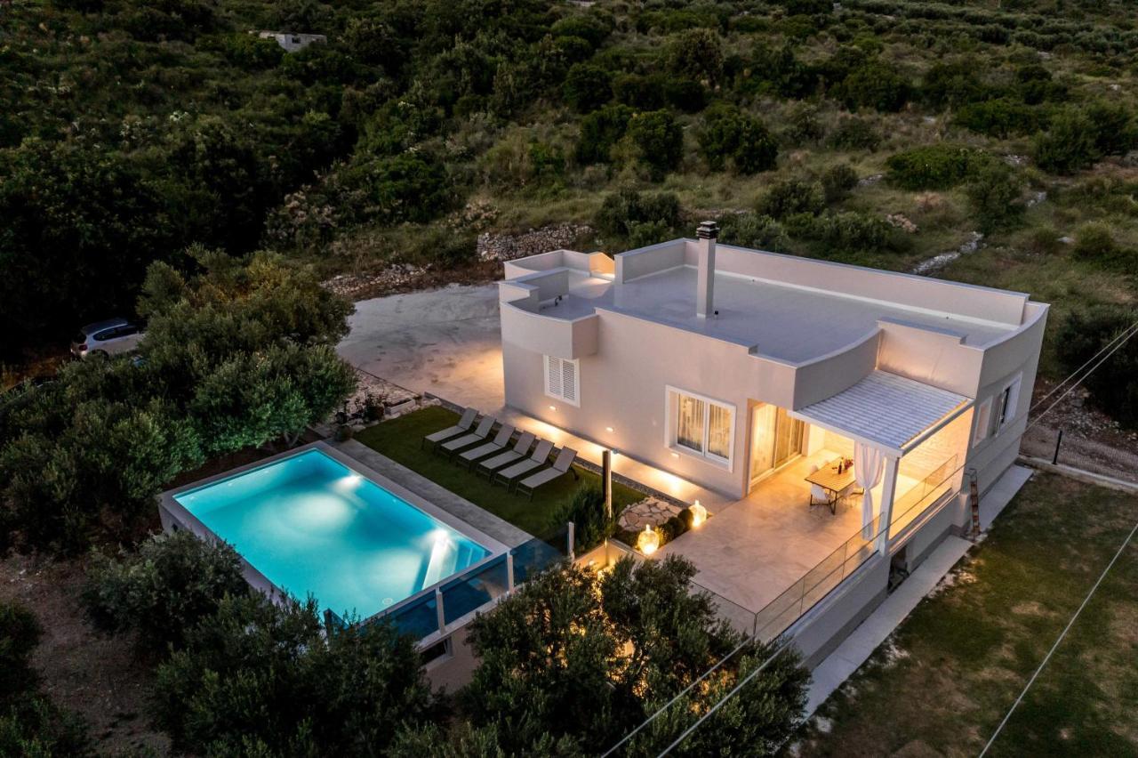 Dalmatina Hill House - Private Pool, Sea And Hill View, Rooftop Terrace, Free Parking Villa Kaštela